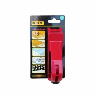 אנשי גבס נגרים וחובבי DIY הבאנו לכם מקצוע ידני 140X40 מ"מ איכותי מבית SAKATA, מיועד לשיוף, יישור והחלקה מהירה של קצוות לוחות גבס, עץ רך, פלסטיק ו-PVC.