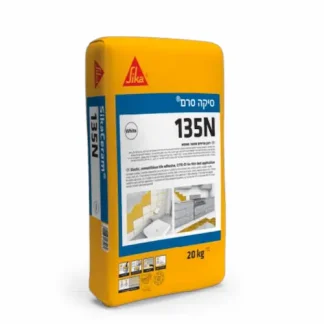 דבק אריחים סיקה סרם 135N מטיפוס C1TE S1 לחדרים רטובים, קירות ורצפות. עבידות גבוהה, משקל מופחת, מתאים לקרמיקה סופגת, מגיע בשק 20 ק"ג הזמינו עכשיו.